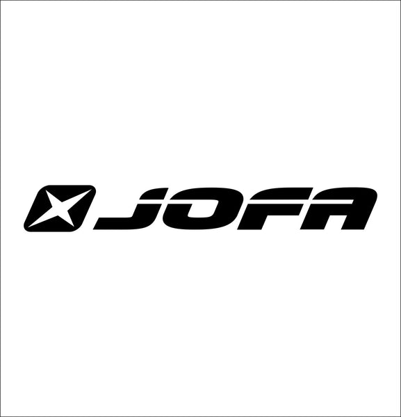 jofa decal, car decal sticker