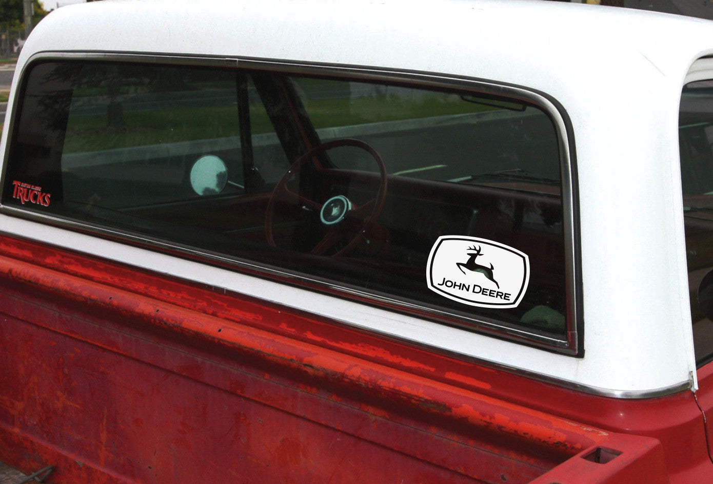 John Deere decal, farm decal, car decal sticker