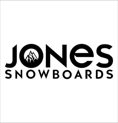 Jones Snowboards decal, ski snowboard decal, car decal sticker