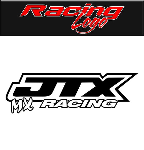 JTX Racing decal, racing sticker
