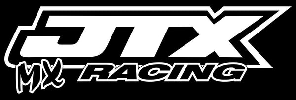 JTX racing car window decal sticker