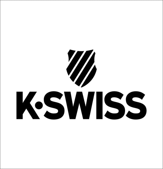 k swiss  decal, car decal sticker