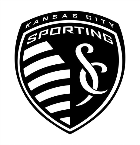 Kansas City Sporting decal, car decal sticker