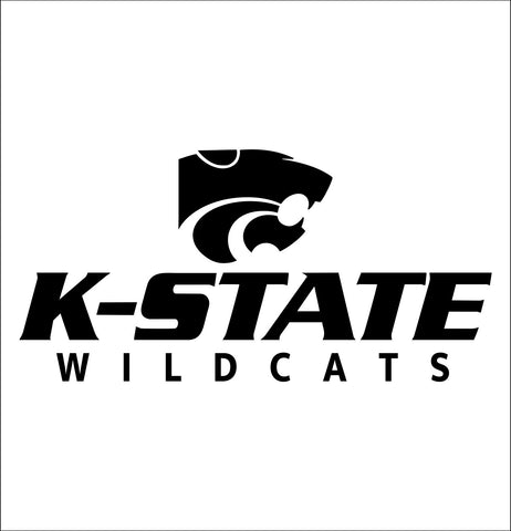 Kansas State Wildcats decal, car decal sticker, college football