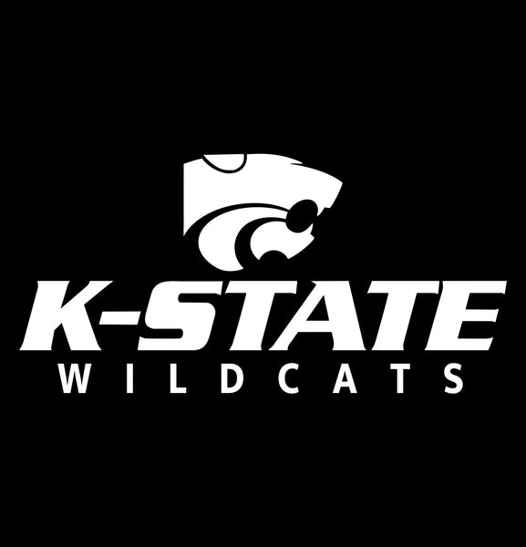 Kansas State Wildcats decal, car decal sticker, college football