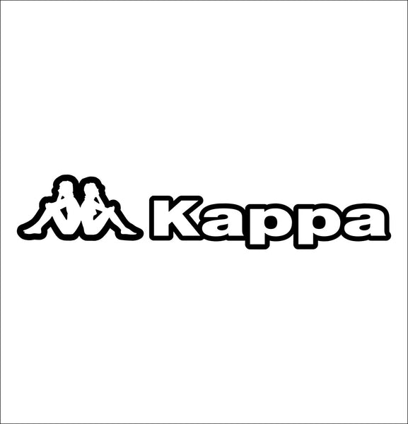 kappa sports decal, car decal sticker
