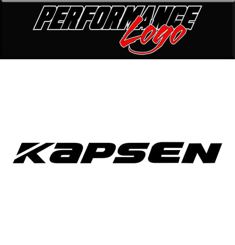 Kapsen Tire decal, performance car decal sticker