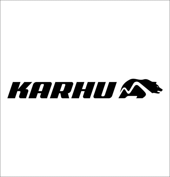 karhu decal, car decal sticker