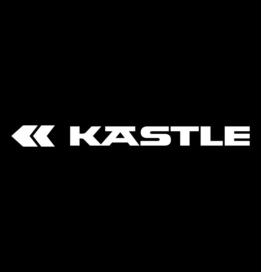 kastle decal, ski snowboard decal, car decal sticker
