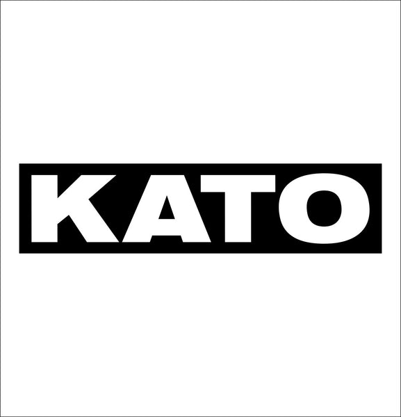 Kato decal, car decal sticker