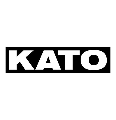Kato decal, car decal sticker