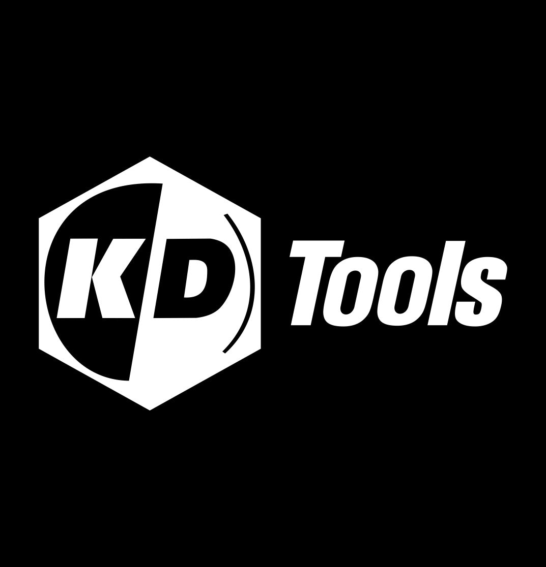 KD Tool decal, car decal sticker