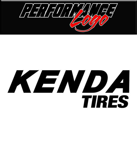 Kenda Tire decal, performance car decal sticker