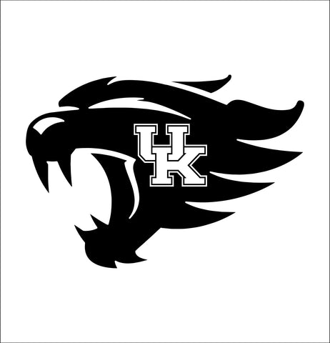 Kentucky Wildcats decal, car decal sticker, college football