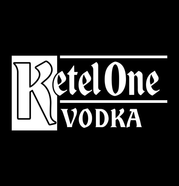 Ketel One decal, vodka decal, car decal, sticker