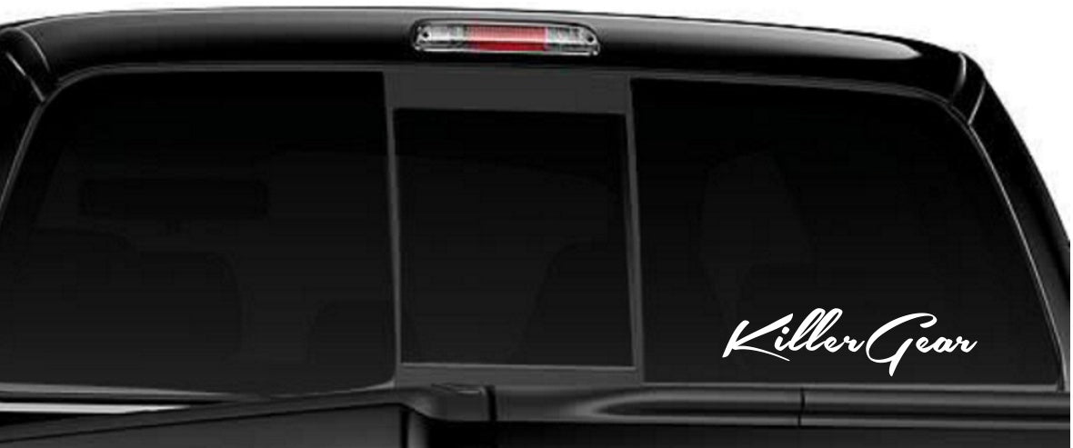 KILLER GEAR decal, car decal sticker