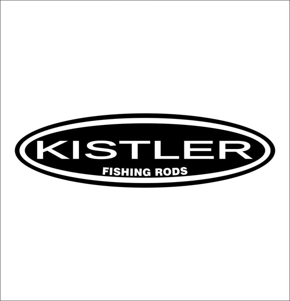 Kistler Rods decal, sticker, hunting fishing decal