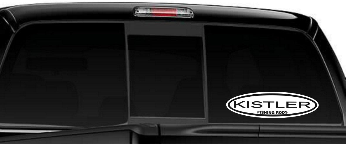 Kistler Rods decal, sticker, car decal