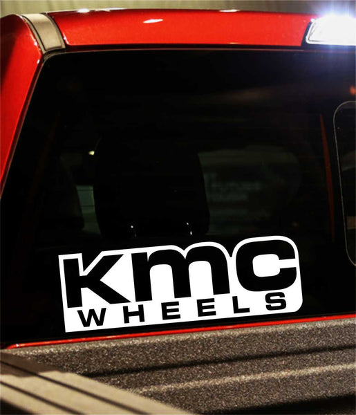 kmc wheels performance logo decal - North 49 Decals