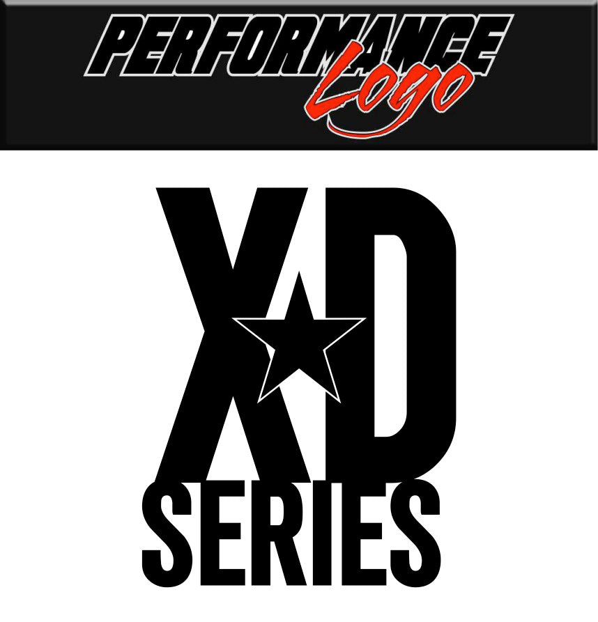 KMC XD Series decal, performance car decal sticker