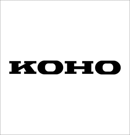 koho decal, car decal sticker