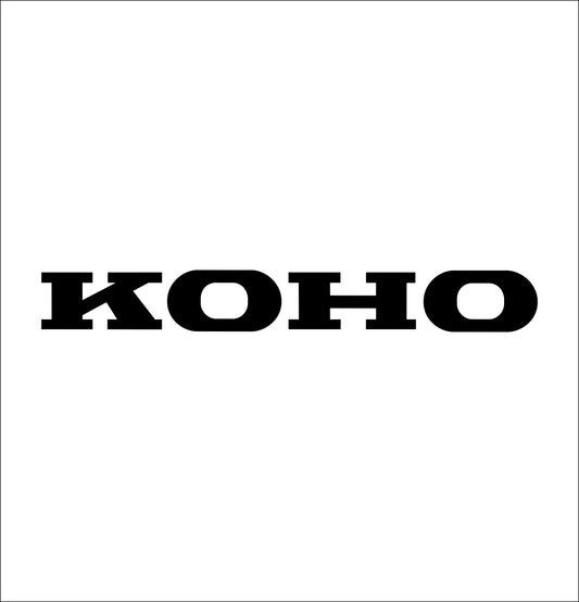 koho decal, car decal sticker