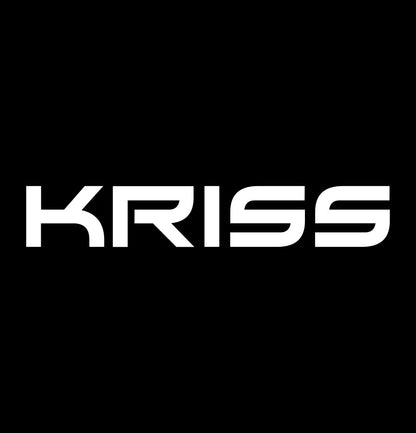 Kriss decal, firearm decal, car decal sticker