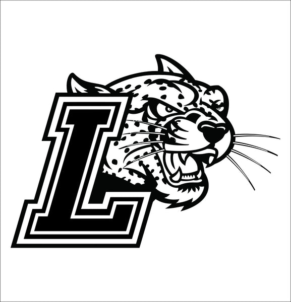 Lafayette Leopards decal, car decal sticker, college football