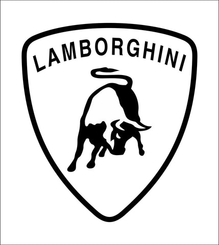 Lamborghini decal, sticker, car decal