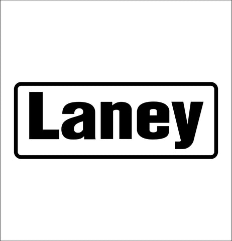 Laney decal, music instrument decal, car decal sticker