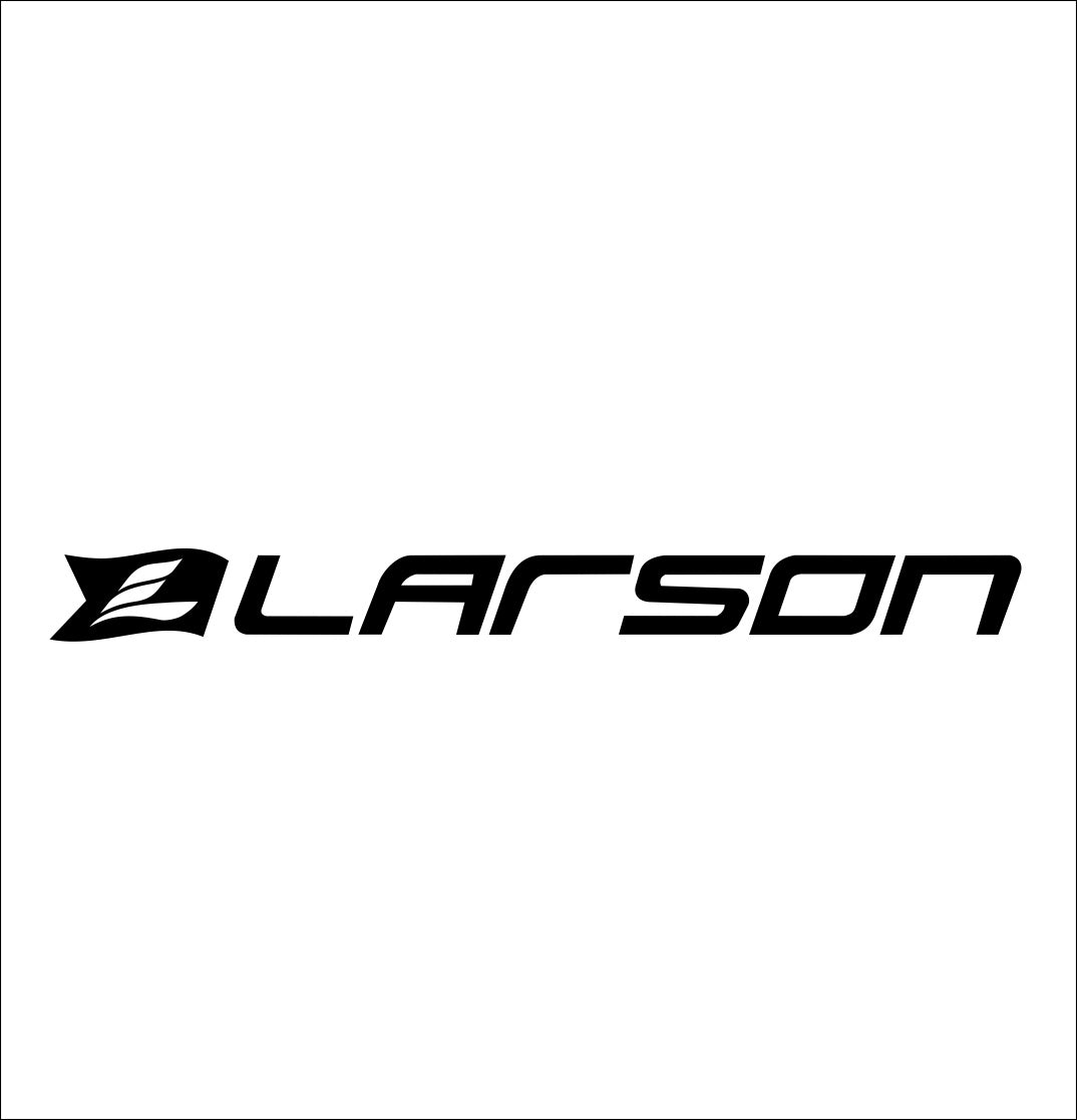 larson boats decal, sticker, hunting fishing decal, car sticker b