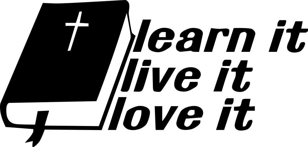 learn it live it love it religious decal - North 49 Decals