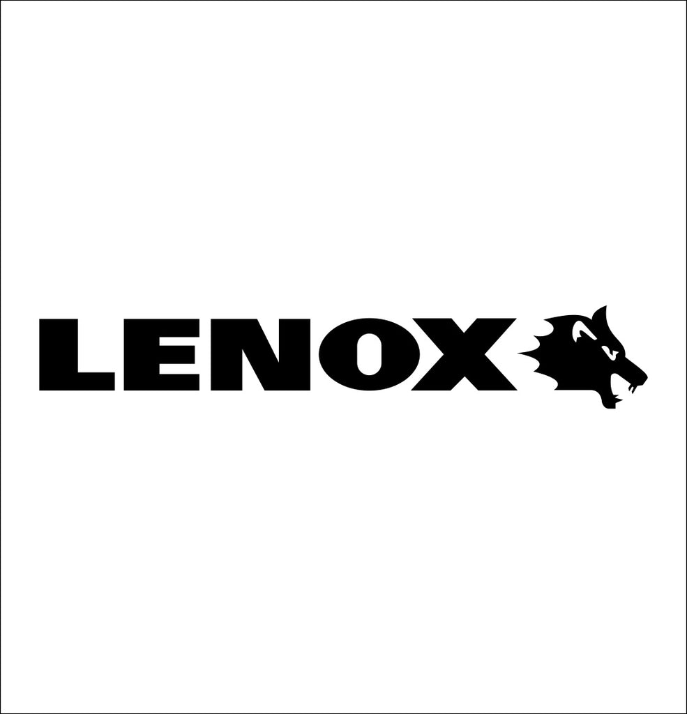 lenox tools decal, car decal sticker