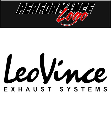 Leo Vince Exhaust decal, performance decal, sticker