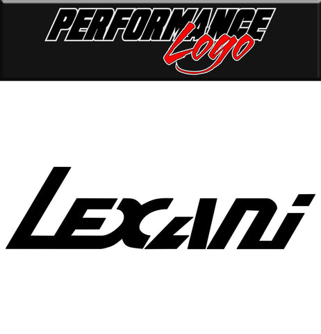 Lexani Wheels decal, performance decal, sticker