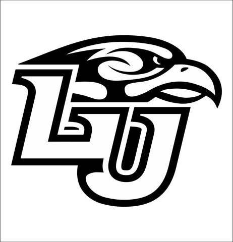 Liberty Flames decal, car decal sticker, college football