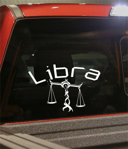 libra 1 zodiac decal - North 49 Decals