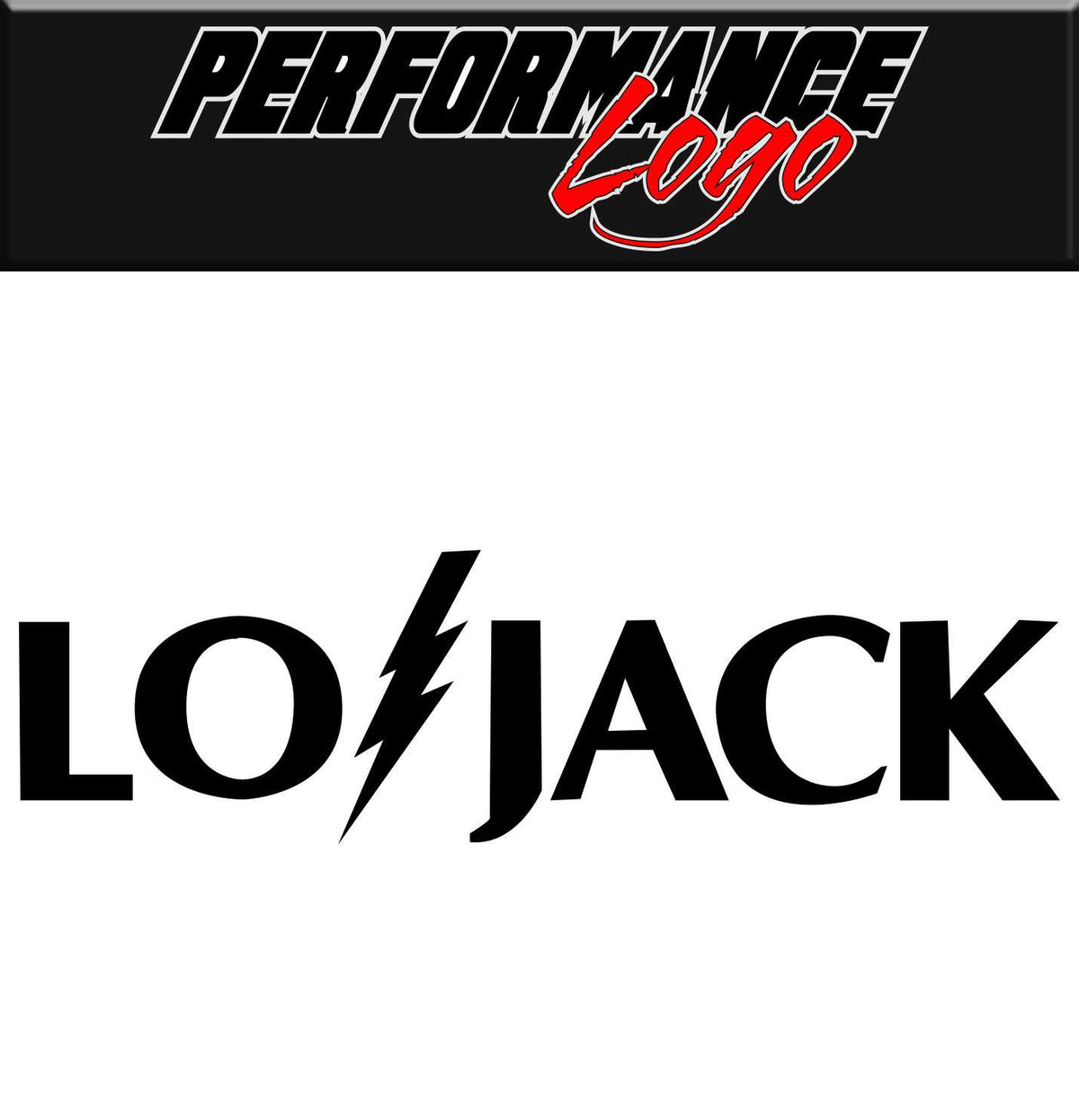 Lojack Sticker LoJack decal – North 49 Decals