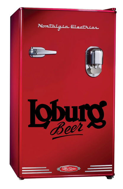 Loburg Beer decal, beer decal, car decal sticker
