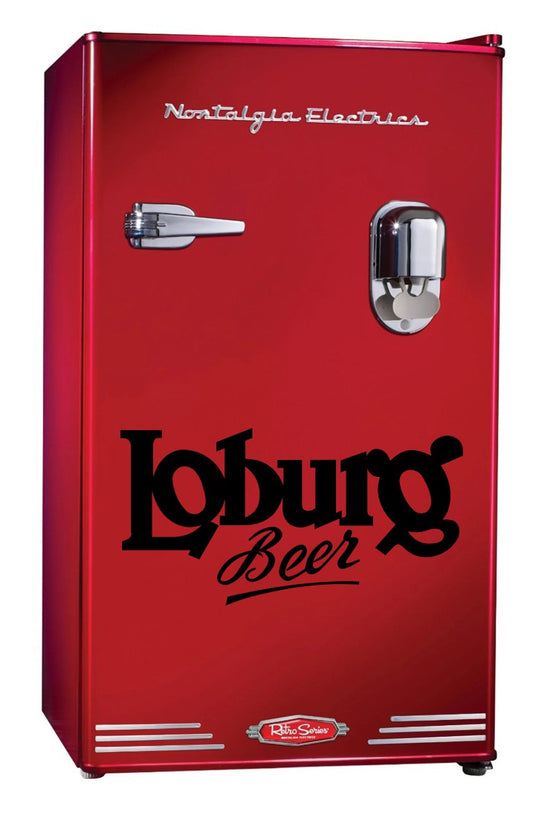Loburg Beer decal, beer decal, car decal sticker