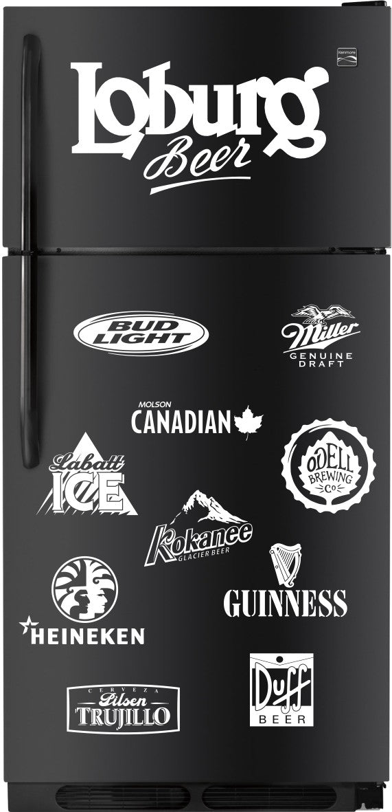 Loburg Beer decal, beer decal, car decal sticker