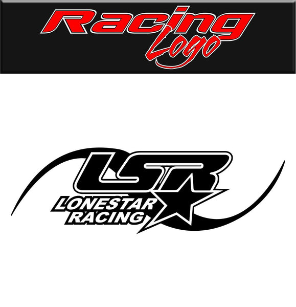 Lonestar Racing decal, racing sticker