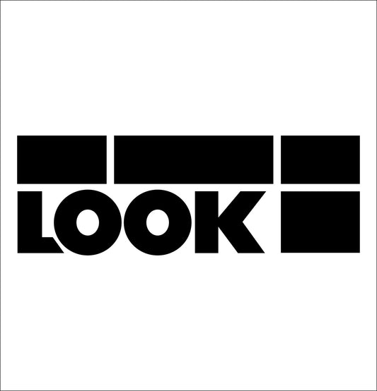 Look Snowboards decal, ski snowboard decal, car decal sticker