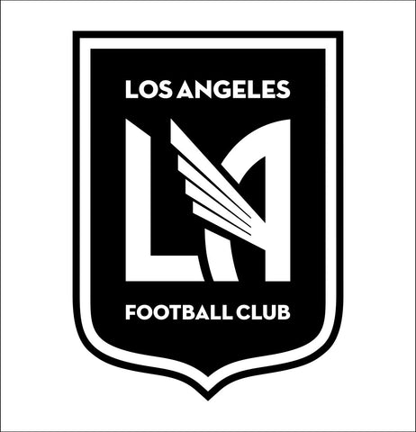 Los Angeles FC decal, car decal sticker