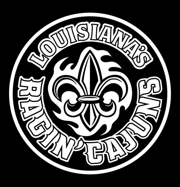 Louisiana Lafayette Ragin Cajuns decal, car decal sticker, college football