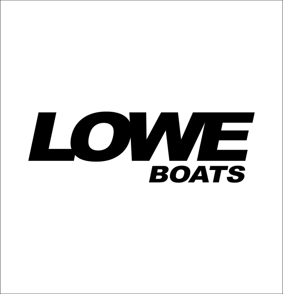 Lowe Boats decal, sticker, hunting fishing decal