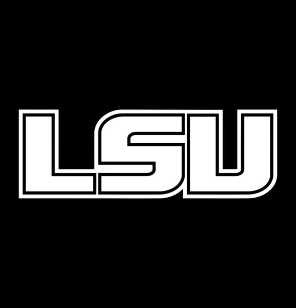 LSU Tigers decal, car decal sticker, college football