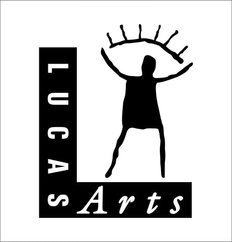 Lucas Arts decal, video game decal, sticker, car decal