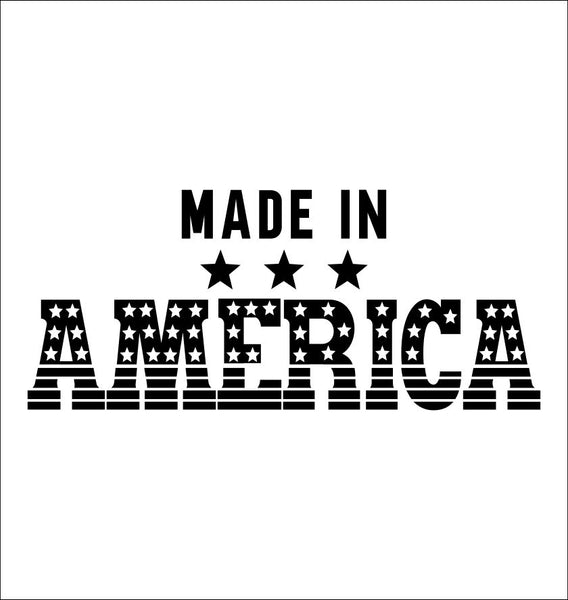 Made In America DECAL