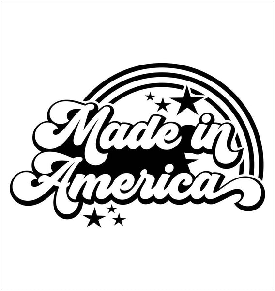 Made In America decal